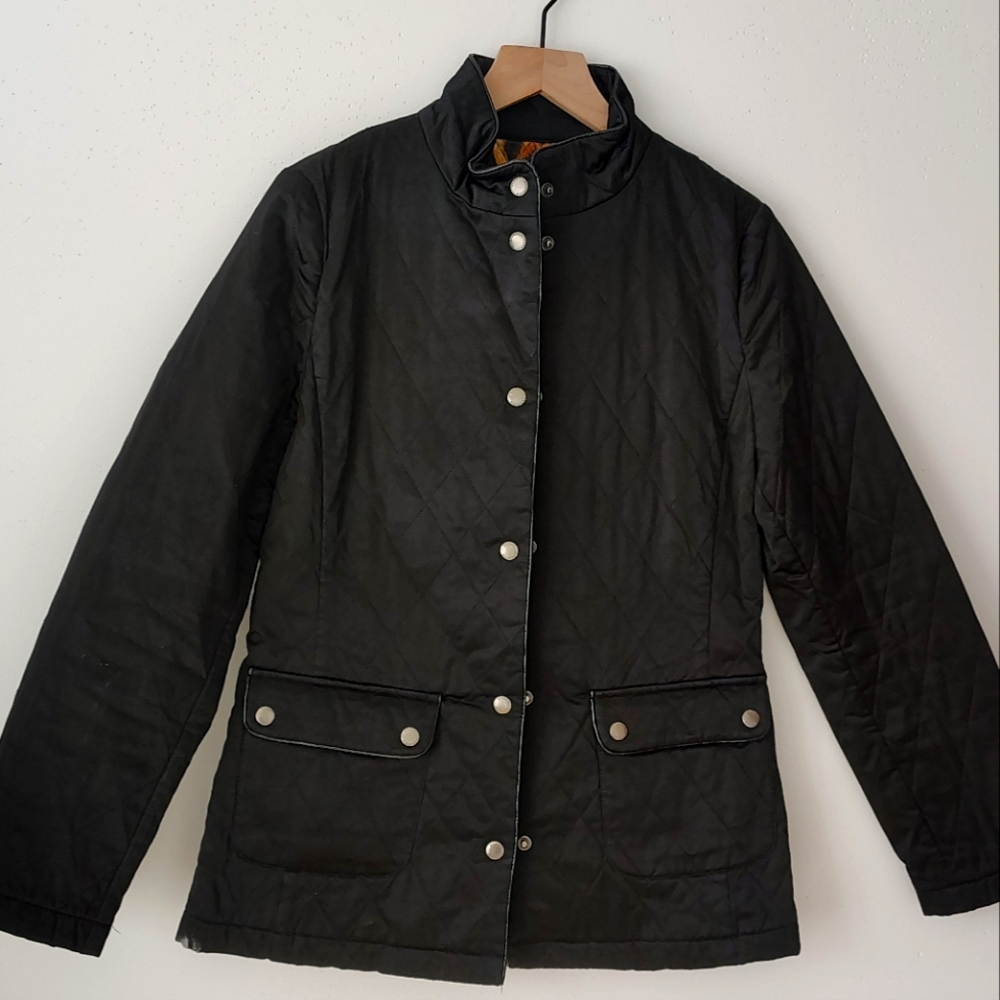 Black Quilted Women's Jacket